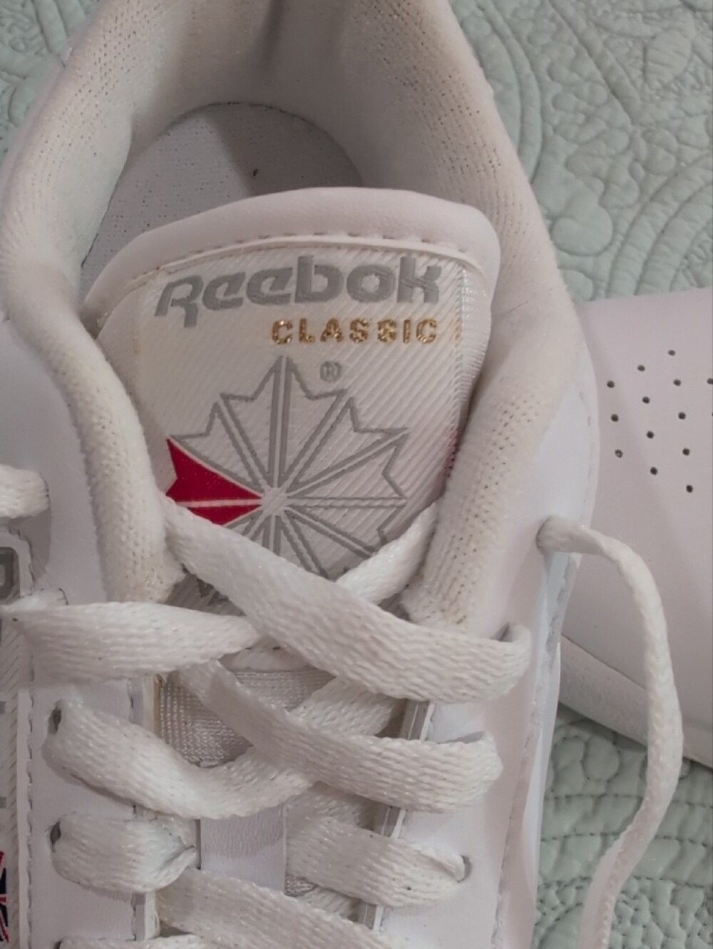 Reebok Princess Classic White Women's Athletic Sneakers - Picture 6 of 10